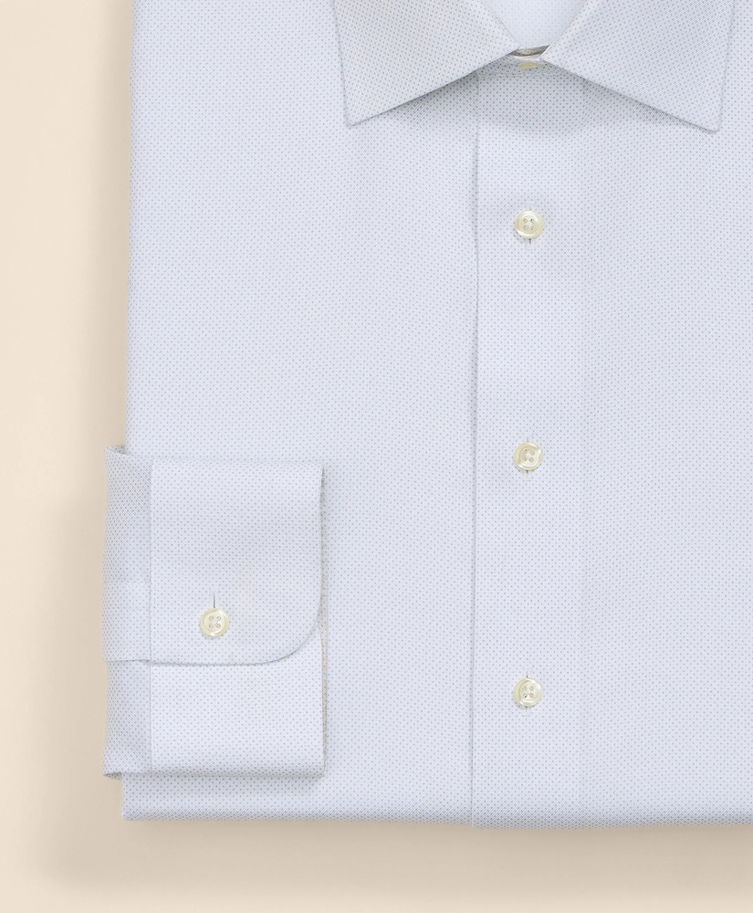 Non-Iron Stretch Cotton Twill Ainsley Collar Dress Shirt, image 4