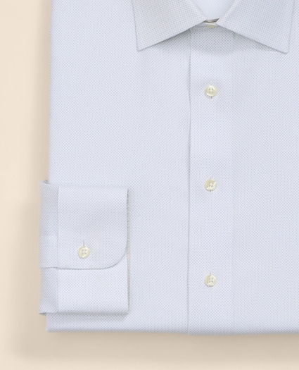 Non-Iron Stretch Cotton Twill Ainsley Collar Dress Shirt, image 4