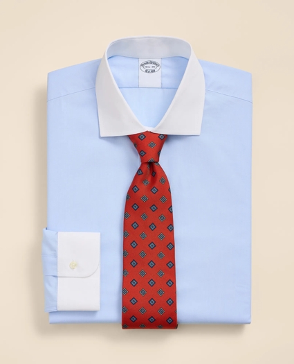 Pure Supima&reg; English Spread Collar Dress Shirt, image 1