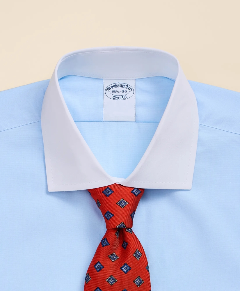 Pure Supima&reg; English Spread Collar Dress Shirt, image 2