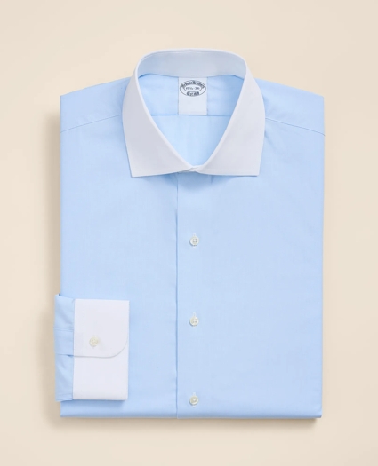 Pure Supima&reg; English Spread Collar Dress Shirt, image 3