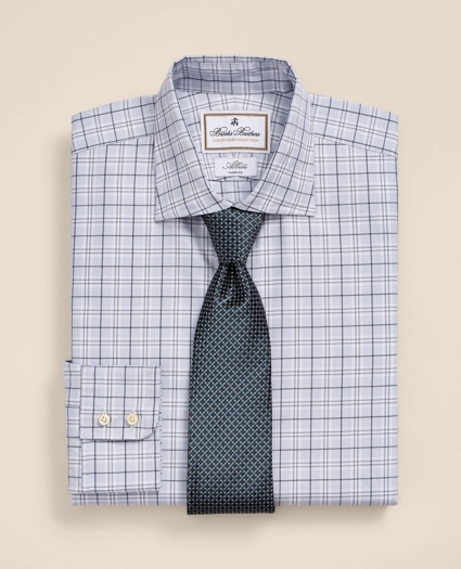 Luxury Cotton English Spread Collar, Dress Shirt, image 1
