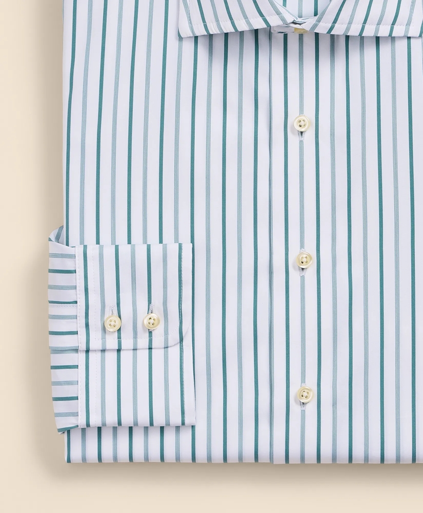 Brooks Brothers X Thomas Mason&reg; Cotton English Spread Collar, Striped Dress Shirt, image 3