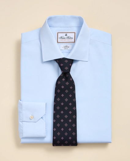Luxury Cotton English Spread Collar, Dress Shirt, image 1