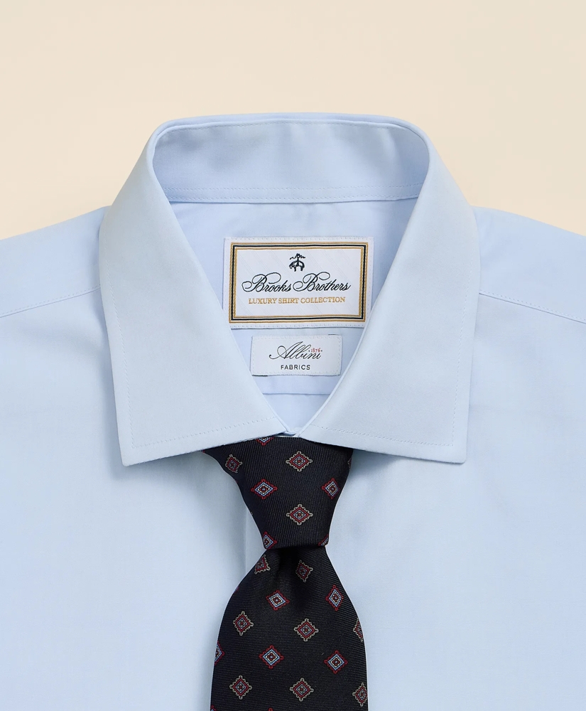 Luxury Cotton English Spread Collar, Dress Shirt, image 4