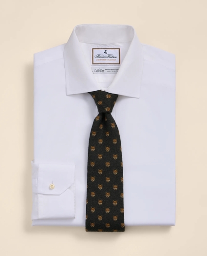 Luxury Cotton English Spread Collar, Dress Shirt, image 1