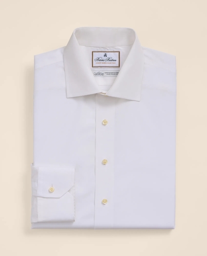 Luxury Cotton English Spread Collar, Dress Shirt, image 2