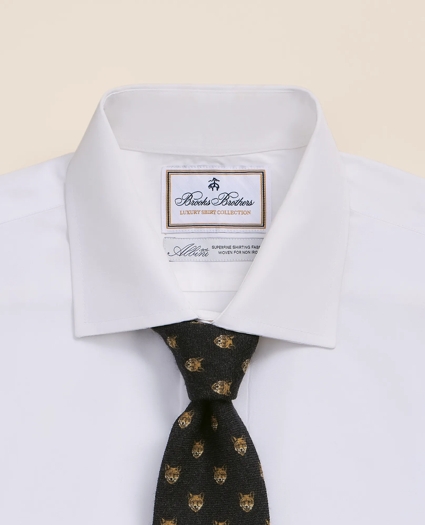 Luxury Cotton English Spread Collar, Dress Shirt, image 4