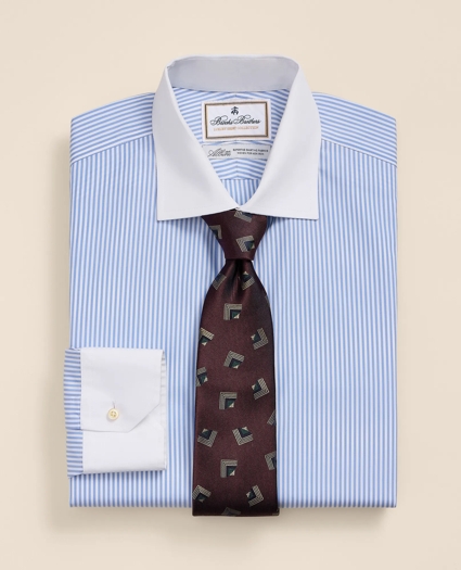 Luxury Cotton English Spread Collar, Dress Shirt, image 1
