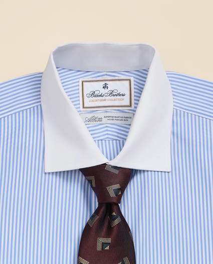 Luxury Cotton English Spread Collar, Dress Shirt, image 4