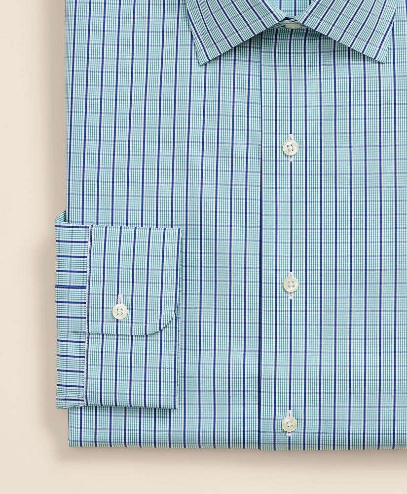 Pure Supima&reg; Cotton Ainsley Collar, Check Dress Shirt, image 3