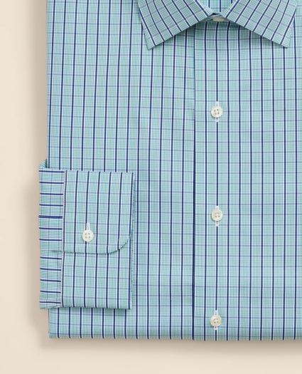 Pure Supima&reg; Cotton Ainsley Collar, Check Dress Shirt, image 3