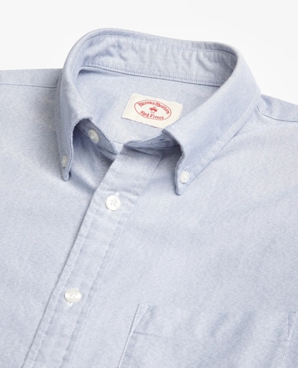 Brooks Brothers オックスフォードシャツ レッド 15.5×34 Men's Solid Oxford Sport Shirt | Brooks Brothers