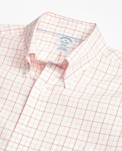 Brooks Brothers Cool Regent Regular-Fit Sport Shirt, Tonal Windowpane, image 2