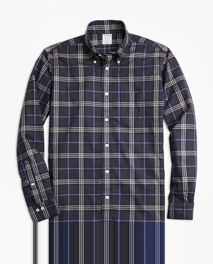 Regent Regular-Fit Sport Shirt, Non-Iron Brooks Brothers Signature Tartan, image 1
