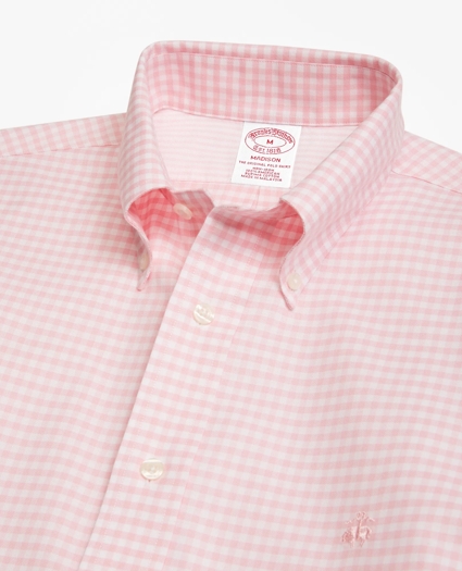 Madison Relaxed-Fit Sport Shirt, Non-Iron Gingham, image 2