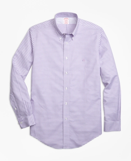 Madison Relaxed-Fit Sport Shirt, Non-Iron Gingham, image 1