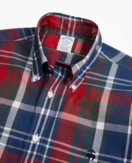 Regent Regular-Fit Sport Shirt, Bold Plaid Zephyr, image 2