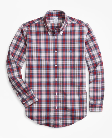 Regent Regular-Fit Sport Shirt, Tartan Zephyr, image 1