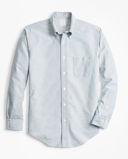 Regent Regular-Fit Sport Shirt, Oxford Stripe, image 1