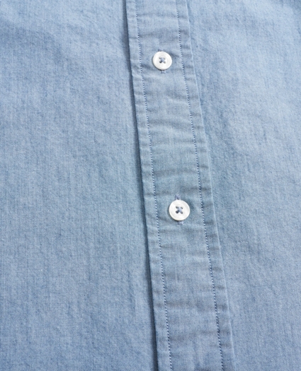 Regent Regular-Fit Indigo Sport Shirt, image 3