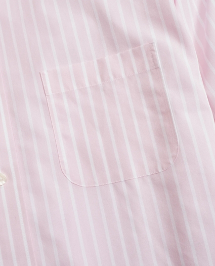 Non-Iron Regent Fit Wide Stripe Sport Shirt, image 3