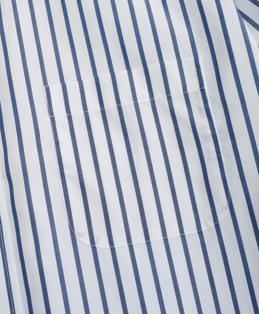 Non-Iron Regent Fit Wide Stripe Sport Shirt, image 3
