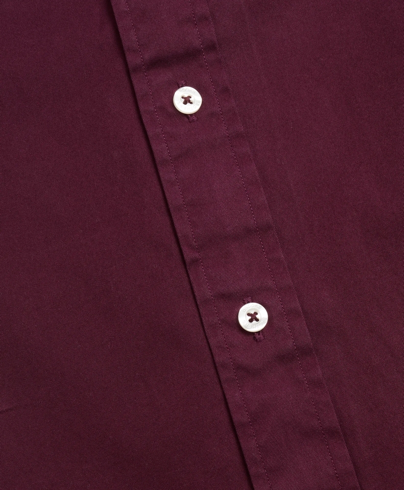 Regent Regular-Fit Sport Shirt, Garment-Dyed Twill, image 3