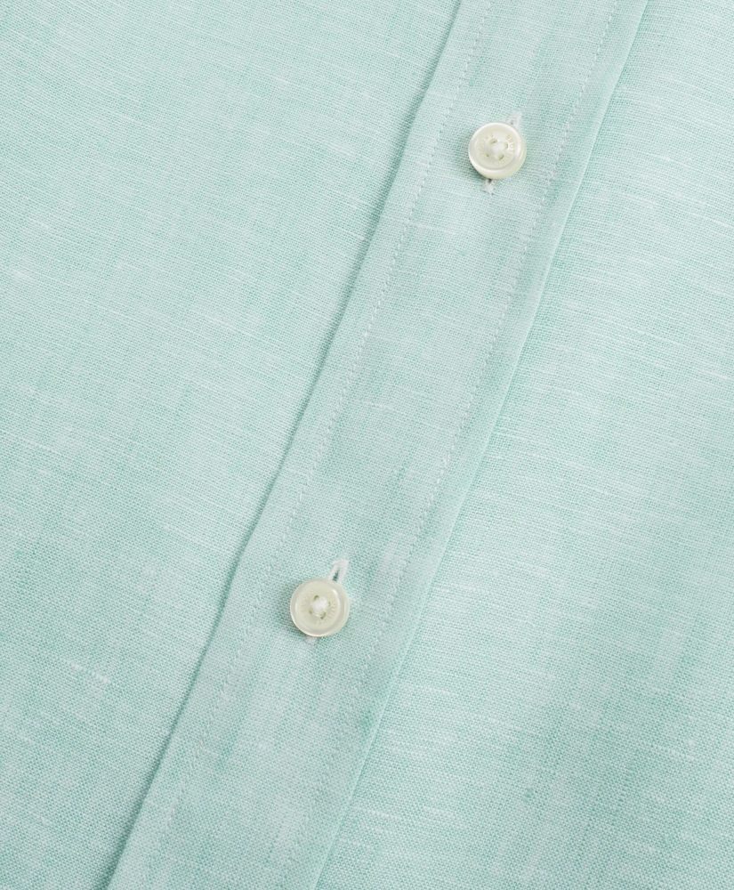 Regent Regular-Fit Sport Shirt, Irish Linen, image 5