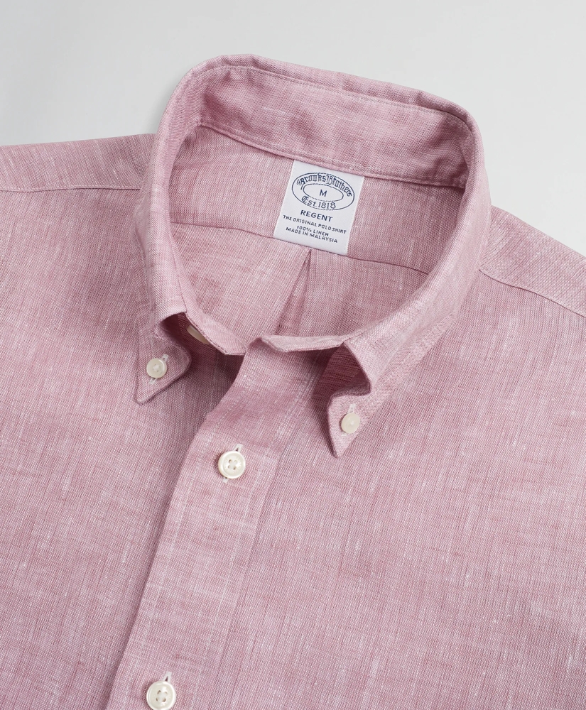 Regent Regular-Fit Sport Shirt, Irish Linen, image 2