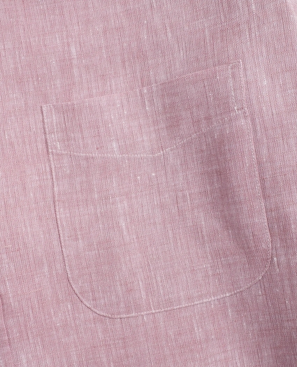 Regent Regular-Fit Sport Shirt, Irish Linen, image 3