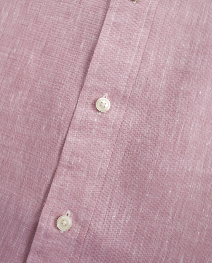 Regent Regular-Fit Sport Shirt, Irish Linen, image 4