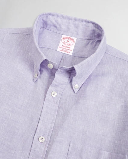 Madison Relaxed-Fit Sport Shirt, Irish Linen, image 2