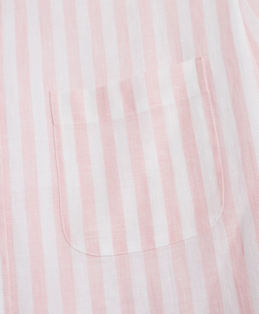 Regent Regular-Fit Sport Shirt, Stripe Irish Linen, image 3