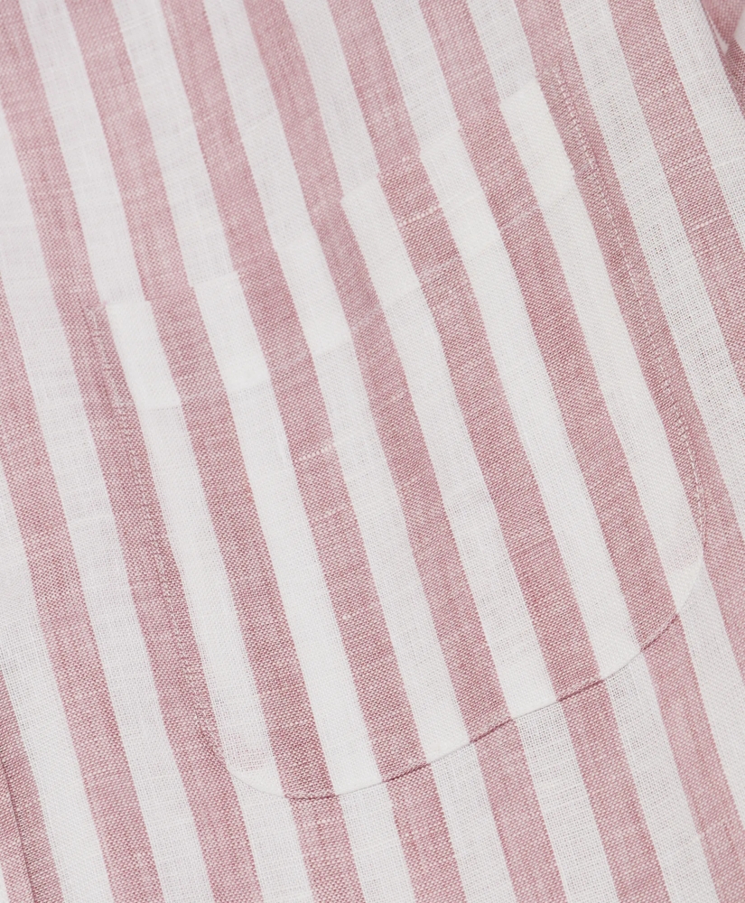 Regent Regular-Fit Sport Shirt, Stripe Irish Linen, image 3
