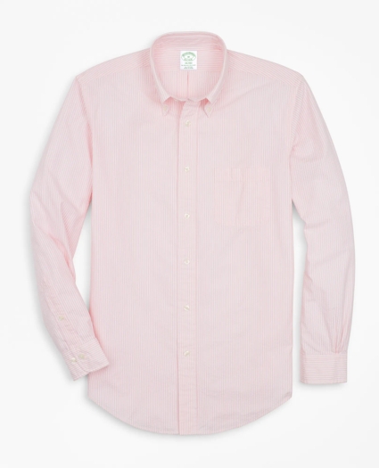 Milano Fit Stripe Seersucker Sport Shirt, image 1