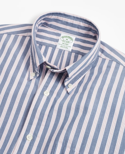 Milano Fit BB#1 Stripe Seersucker Sport Shirt, image 2