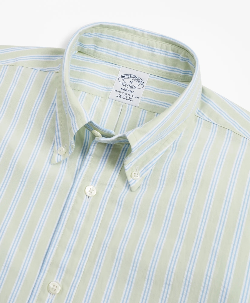Regent Regular-Fit Sport Shirt, BB#1 Stripe Seersucker, image 2