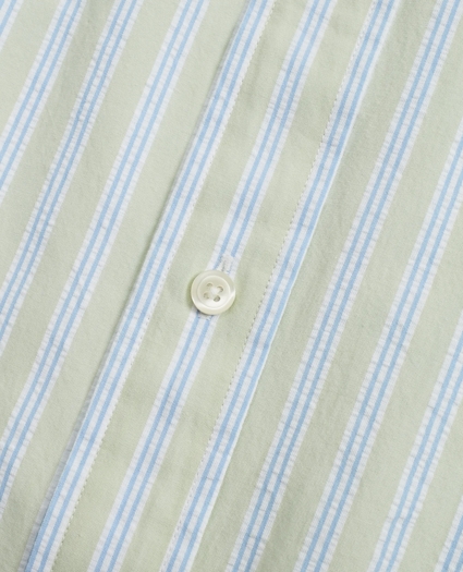 Regent Regular-Fit Sport Shirt, BB#1 Stripe Seersucker, image 4