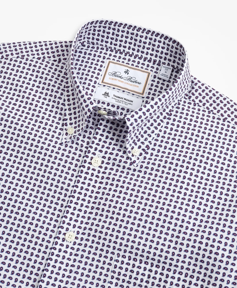 Luxury Collection Regent Regular-Fit  Sport Shirt, Button-Down Collar Paisley Print, image 2