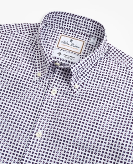 Luxury Collection Regent Regular-Fit  Sport Shirt, Button-Down Collar Paisley Print, image 2