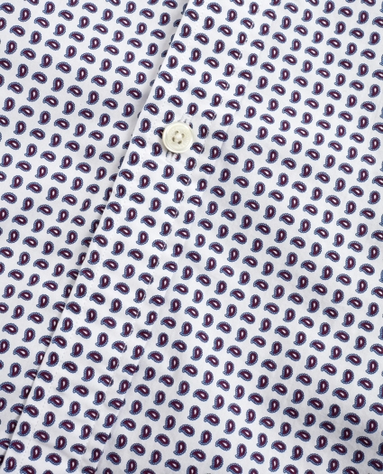 Luxury Collection Regent Regular-Fit  Sport Shirt, Button-Down Collar Paisley Print, image 4