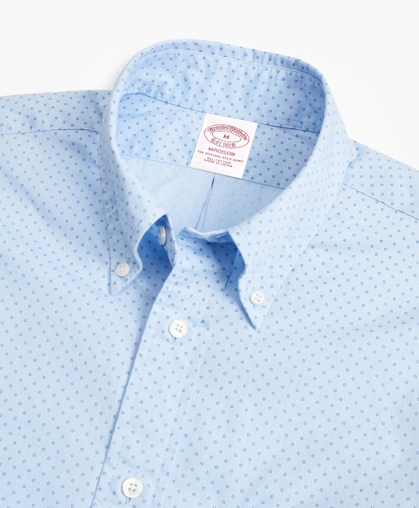 Madison Relaxed-Fit Sport Shirt, Micro-Floral Print, image 2