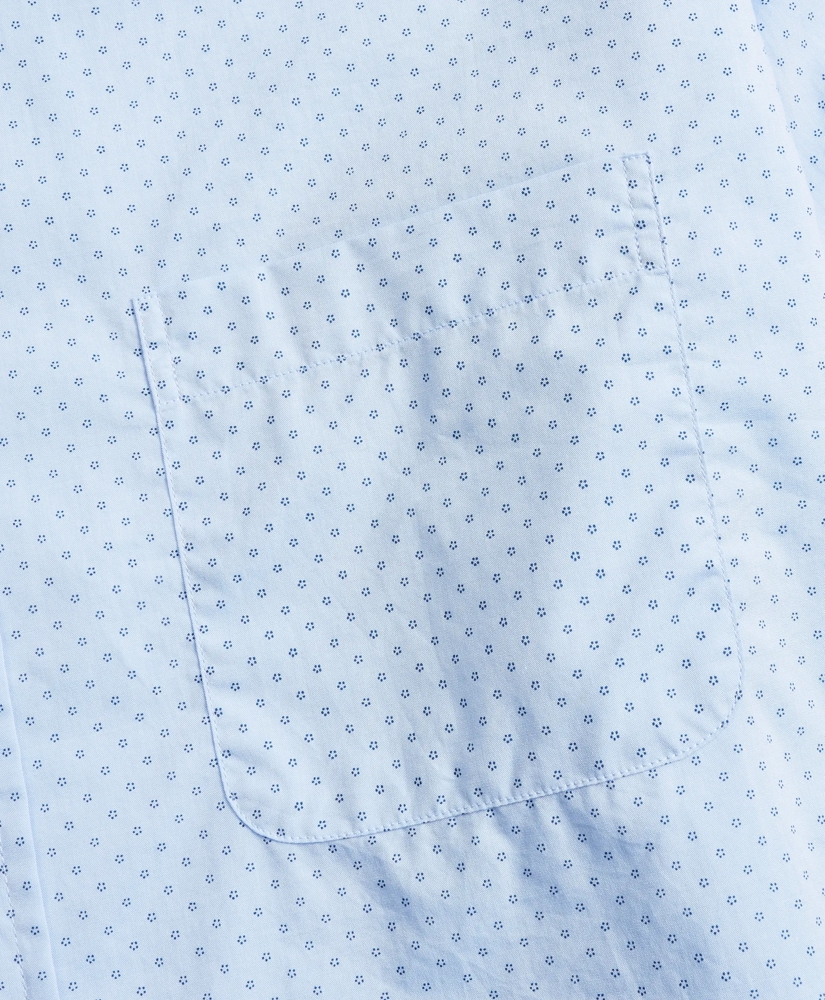 Madison Relaxed-Fit Sport Shirt, Micro-Floral Print, image 3