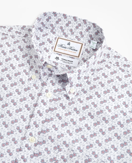 Luxury Collection Milano Slim-Fit Sport Shirt, Button-Down Collar Floating Flower Print, image 2