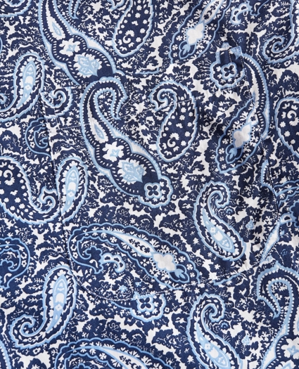 Luxury Collection Madison Relaxed-Fit Sport Shirt, Button-Down Collar Large Paisley Print, image 3