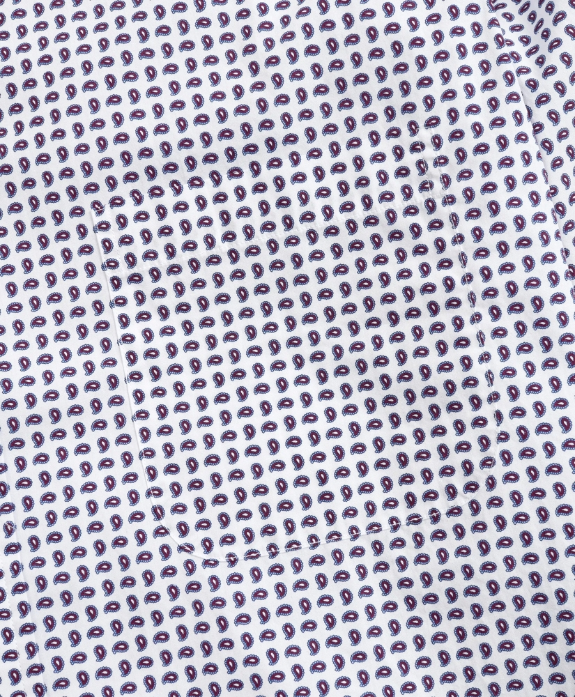 Luxury Collection Madison Relaxed-Fit Sport Shirt, Button-Down Collar Paisley Print, image 3