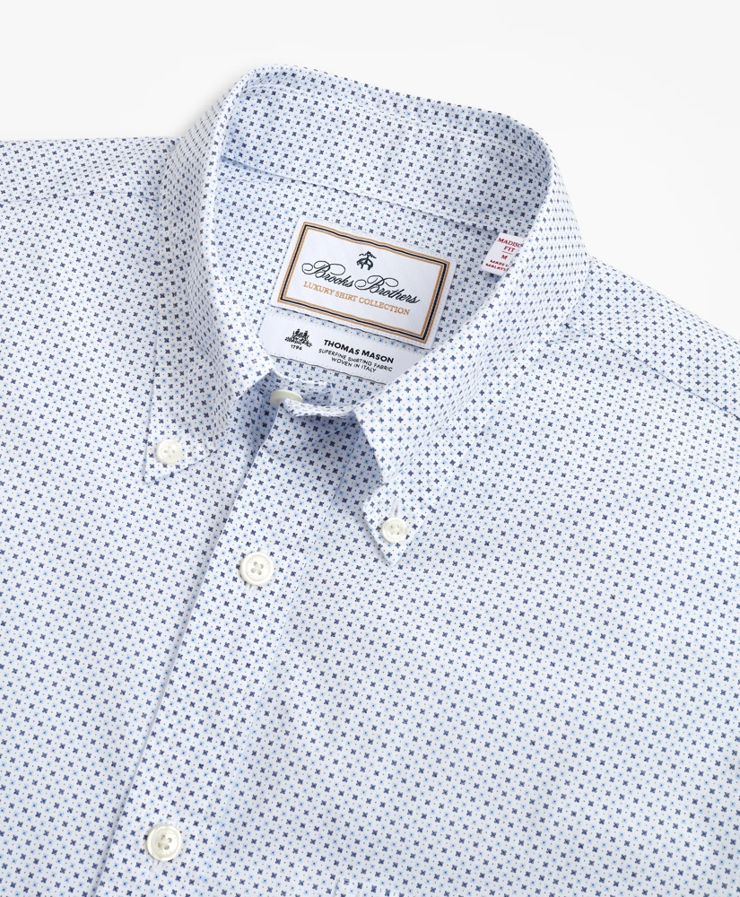 Luxury Collection Madison Relaxed-Fit Sport Shirt, Button-Down Collar Geo Print, image 2