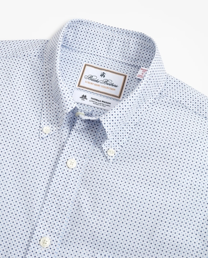 Luxury Collection Madison Relaxed-Fit Sport Shirt, Button-Down Collar Geo Print, image 2