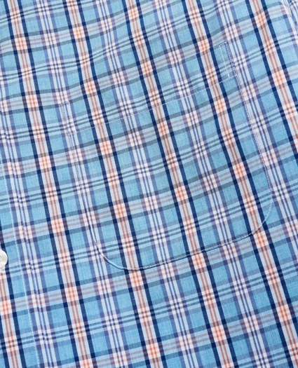 Regent Regular-Fit Sport Shirt, Non-Iron Heathered Check, image 3